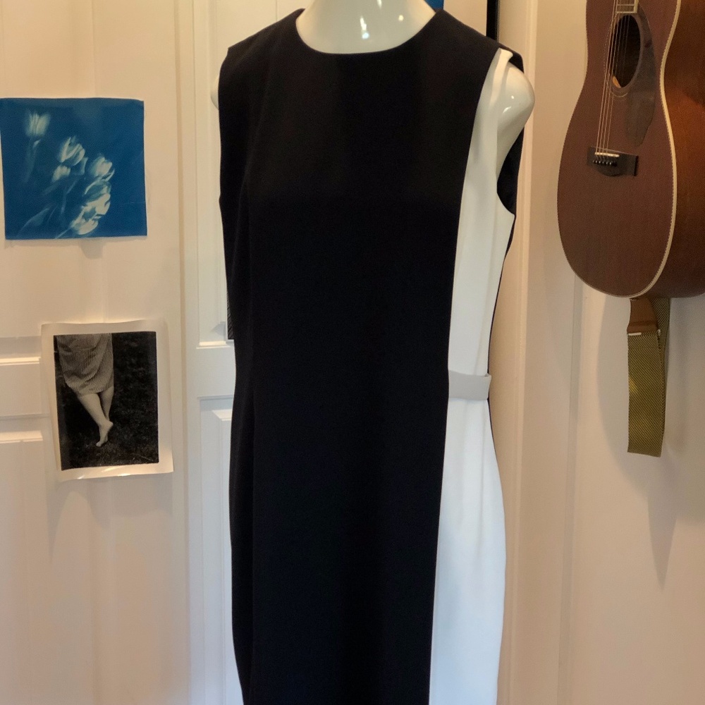 Navy and White Hugo Boss Dress